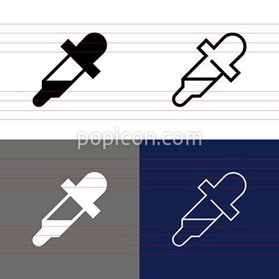 400x400 Eye Dropper Icon Set