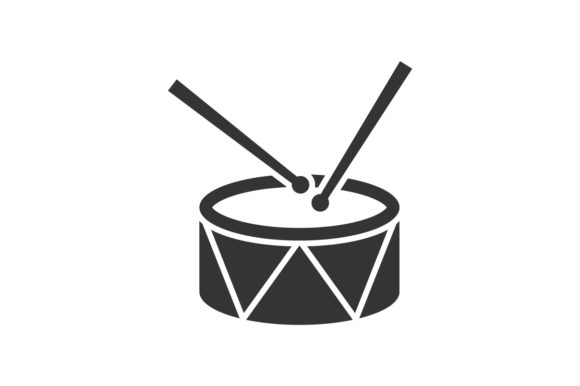 580x386 Drum Icon Graphic