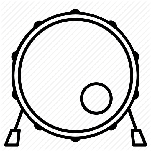 512x512 Bass, Drum, Drummer, Drums, Kick, Kit Icon