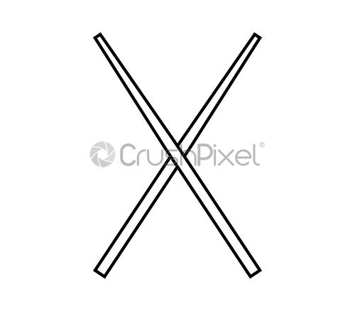 500x438 Drumstick Drumstick Icon, Stock Vector Crushpixel