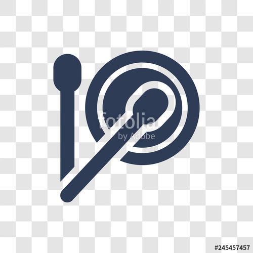 500x500 Drumstick Icon Vector Stock Image And Royalty Free Vector