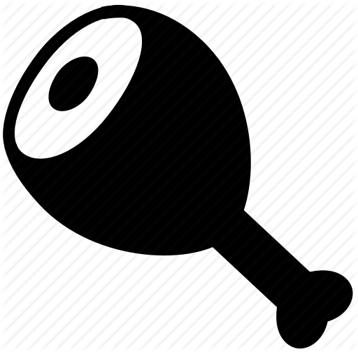 512x503 Chicken, Chicken Drumstick, Drumstick, Half Eaten, Leg, Meat