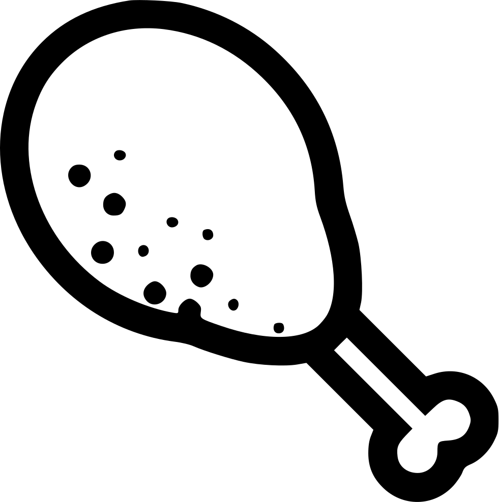 981x988 Chicken Drumstick Png Icon Free Download