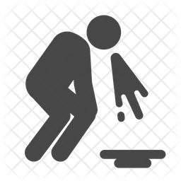 256x256 Drunk Icon Of Glyph Style