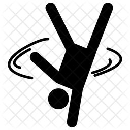 256x256 Drunk Person Icon Of Glyph Style