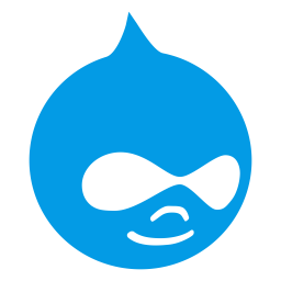 256x256 Drupal Logo Icon Of Flat Style