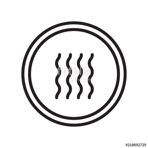 500x500 Dry Icon Vector Isolated On White Background, Dry Sign Stock