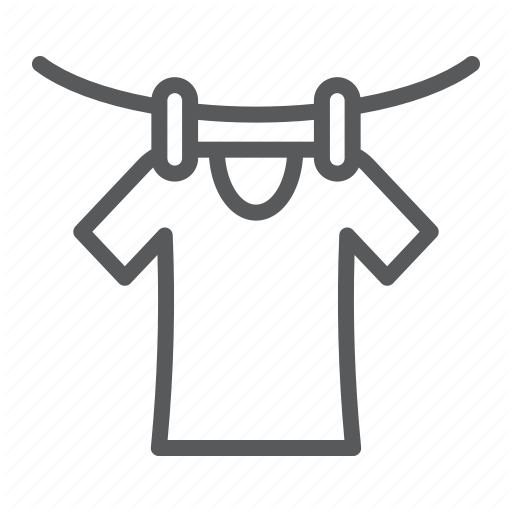 512x512 Clean, Clothes, Dry, Drying, Hold, Laundry Icon