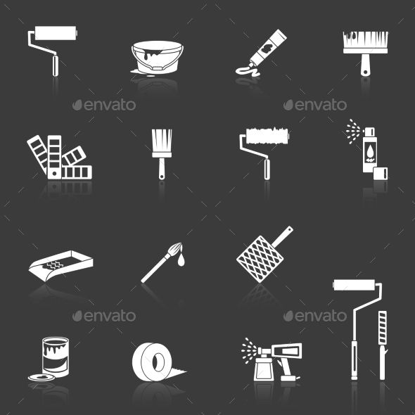 590x590 Graphicriver Templates Paint Icon, House