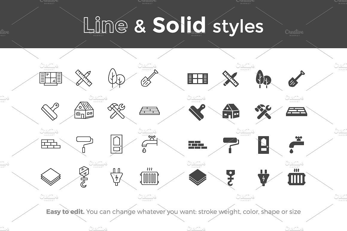 1160x772 Construction Icons
