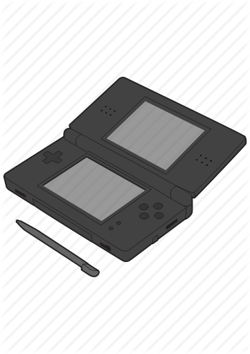 361x512 Console, Controller, Ds, Gaming, Handheld, Nintendo, Retro Icon