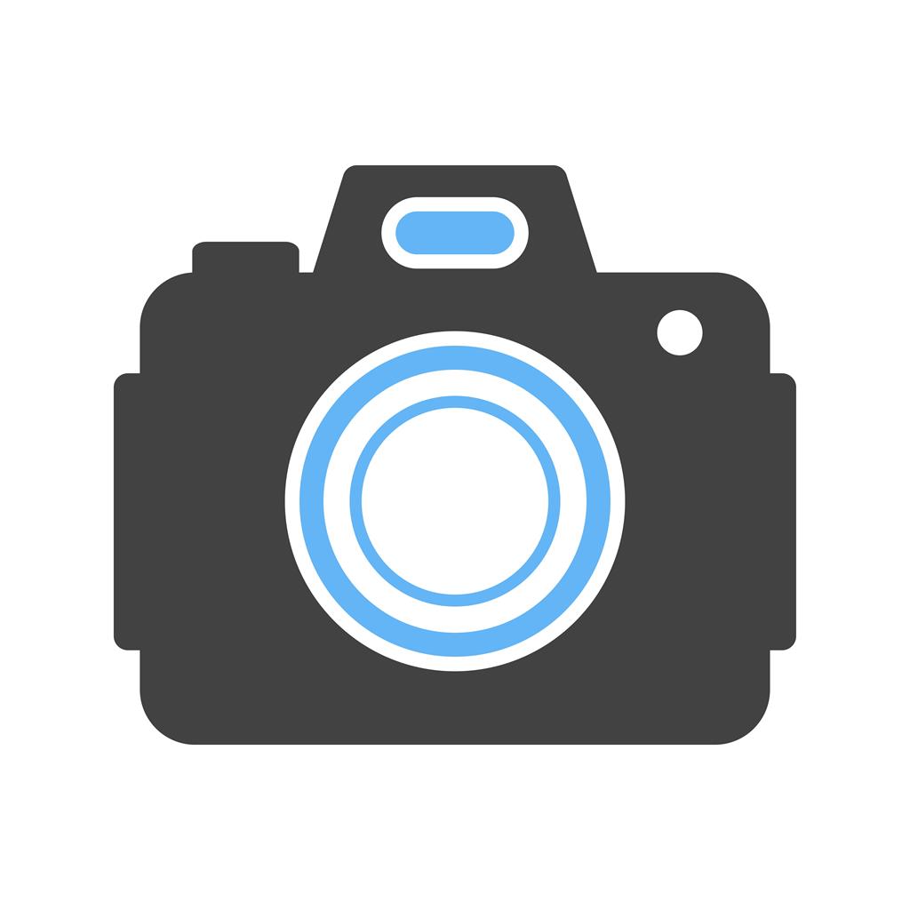 1024x1024 Dslr Camera Blue Black Icon