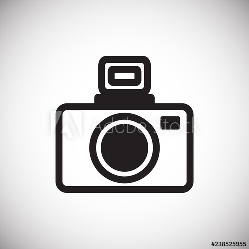 500x500 Dslr Icon On White Background For Graphic And Web Design, Modern
