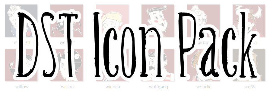 895x314 Don't Starve Together Avatar Pack