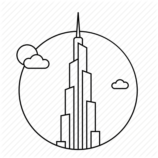 512x512 Arab, Dub Emirates, Landmark, Middle East, Skyscraper, Uae Icon