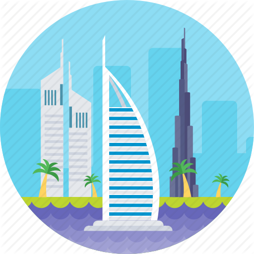 512x512 Burj Al Arab, Dub Dubai Luxury Hotel, Tower Of Arab, Uae Icon