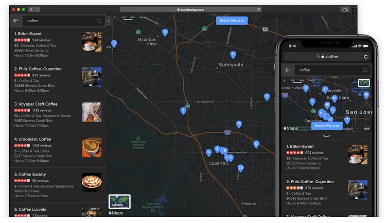 Duckduckgo Enhances Apple Maps Integration, Including Dark Mode 800x460 Duckduckgo Enhances Apple Maps Integration, Including Dark Mode