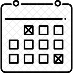 256x256 Due Date Icon Of Line Style