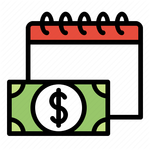 512x512 Business, Calendar, Date, Due Date, Financial, Money Icon