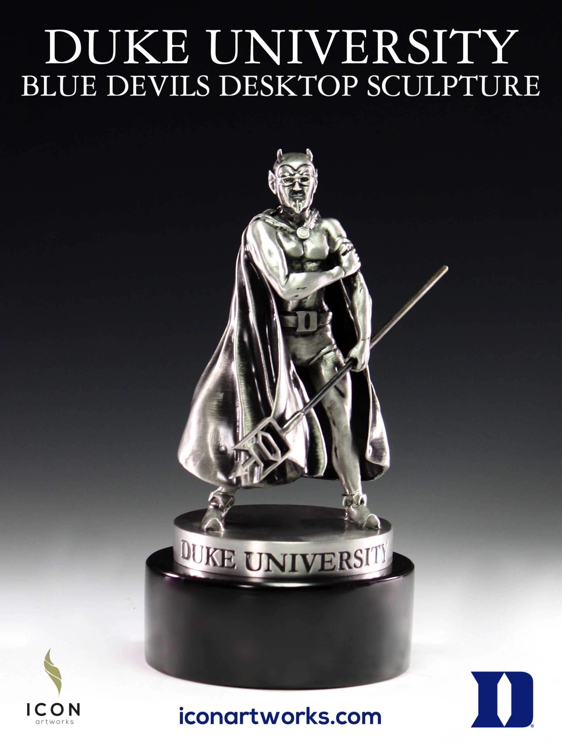 1926x2556 Duke Blue Devils Desktop Sculpture Icon Artworks