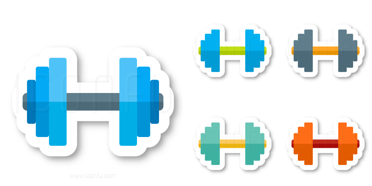 Dumbbell Icon 1200x600 Dumbbell Icon