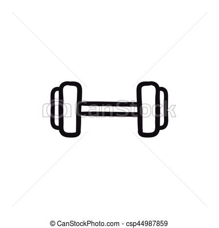 Dumbbell Icon Vector 450x470 Dumbbell Icon Vector