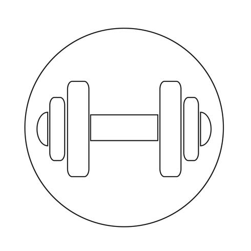 Dumbbell Icon 490x490 Dumbbell Icon