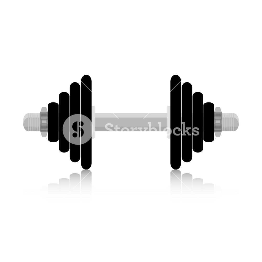 Dumbbell Icon Vector Dumbbells Isolated Illustration Flat Royalty 1000x1000 Dumbbell Icon Vector Dumbbells Isolated Illustration Flat Royalty