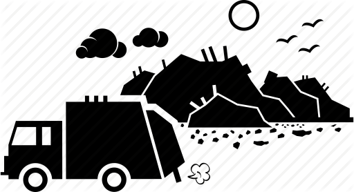 512x278 Dump, Environment, Garbage, Pollution, Site, Truck, Waste Icon
