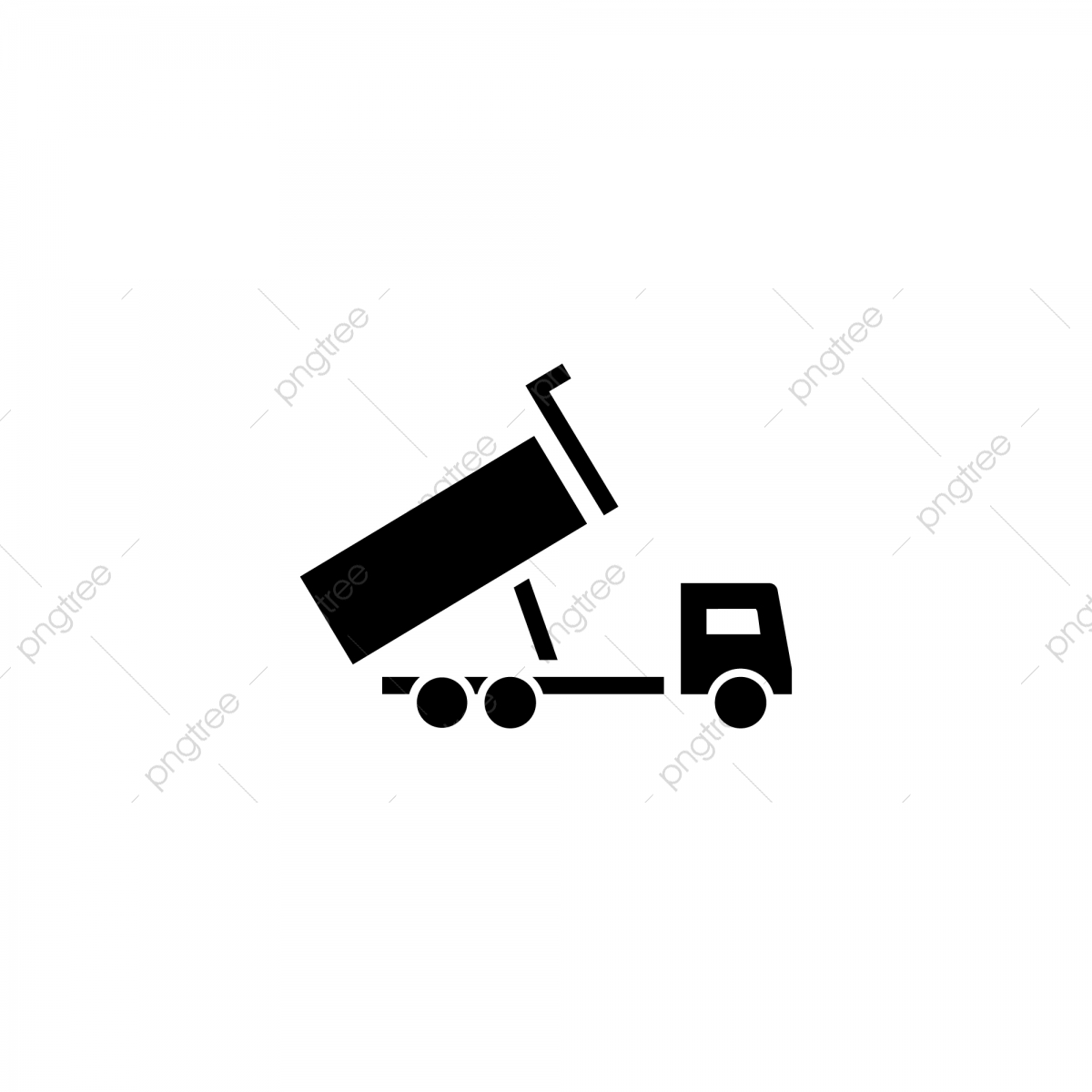 1200x1200 Dump Truck Icon Solid Vehicle And Transportation Icon Stock, Icon