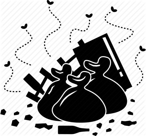 512x477 Dirty, Dump, Garbage, Rubbish, Site, Trash, Waste Icon