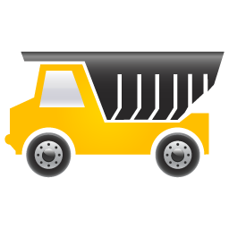 256x256 Dump Truck Icon