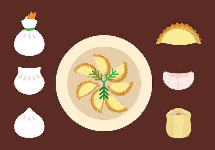 700x490 Dumplings Free Vector Art