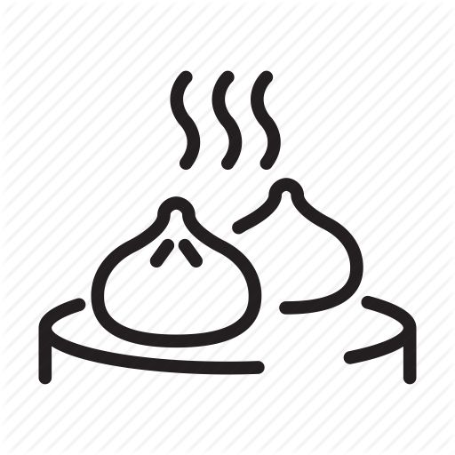 512x512 Chinese, Dumplings, Food, Steam Bun Icon