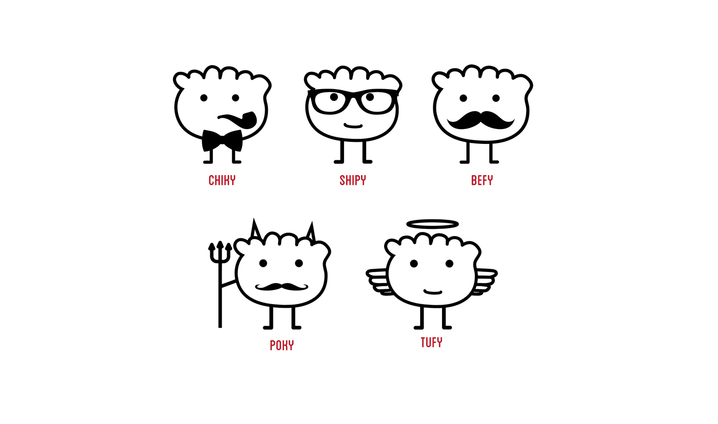 1400x828 Dumplings On Behance