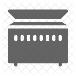 256x256 Dumpster Icon Of Glyph Style