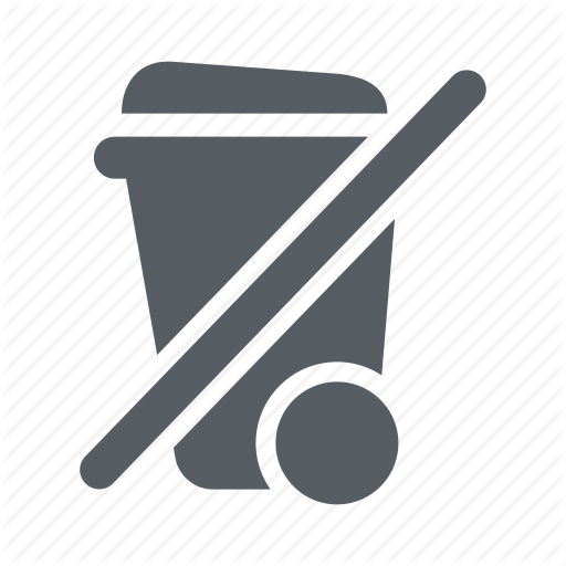 512x512 Discard, Do, Dumpster, Garbage, Not, Trash, Waste Icon