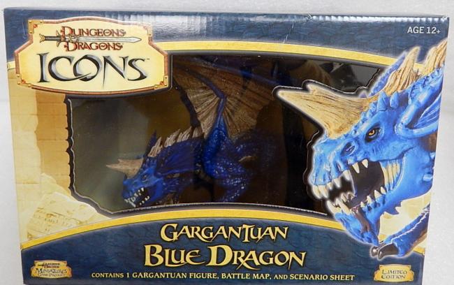 Dungeons Dragons Icons Miniature Gargantuan Blue Dragon 650x408 Dungeons Dragons Icons Miniature Gargantuan Blue Dragon