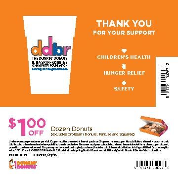 360x360 The Dunkin' Donuts Baskin Robbins Community Foundation Announces