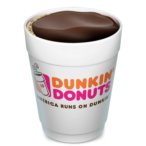 512x512 Coffee, Drink, Dunkin Donuts, Open Icon