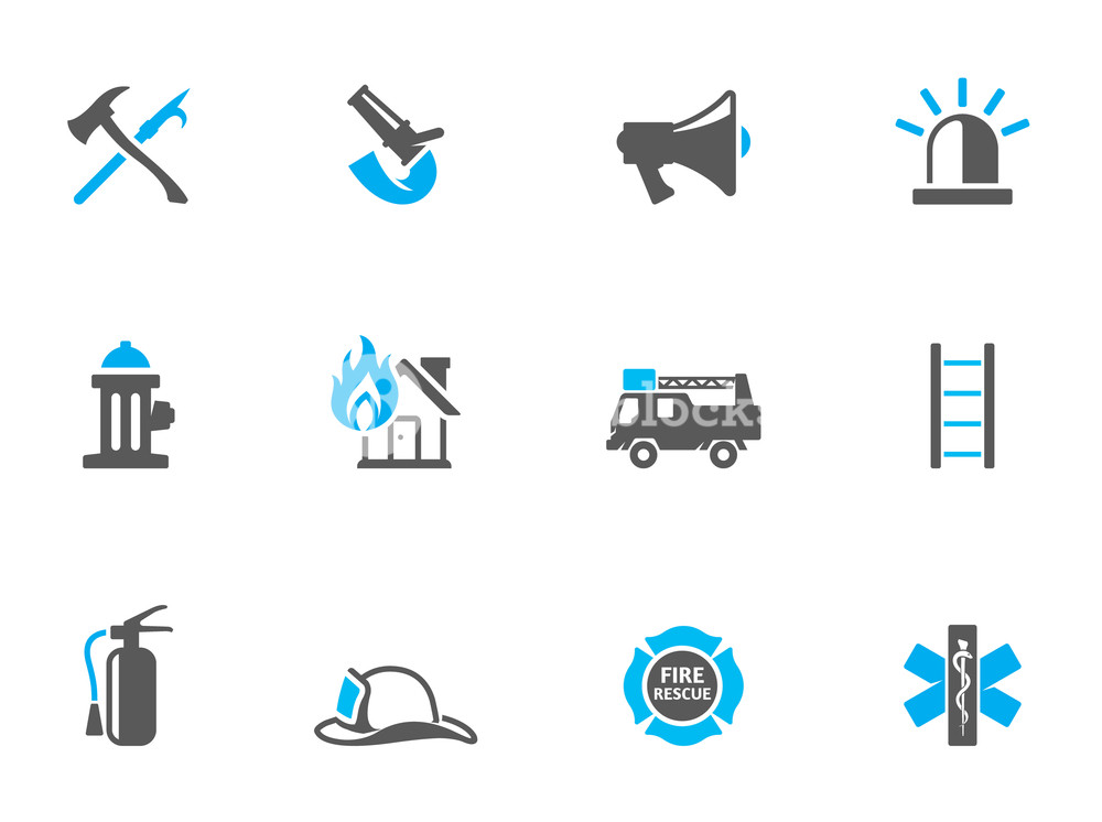 1000x746 Firefighter Icon In Duo Tone Color Vector Illustration Royalty