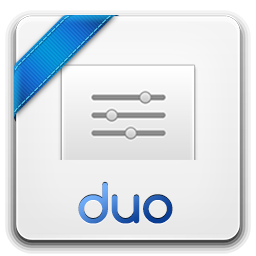 256x256 Duo Icon Photoshop Filetypes Iconset