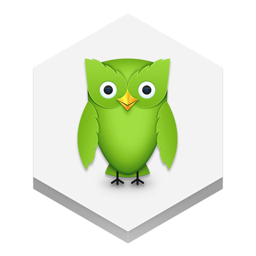 512x512 Duolingo Icon Hex Iconset