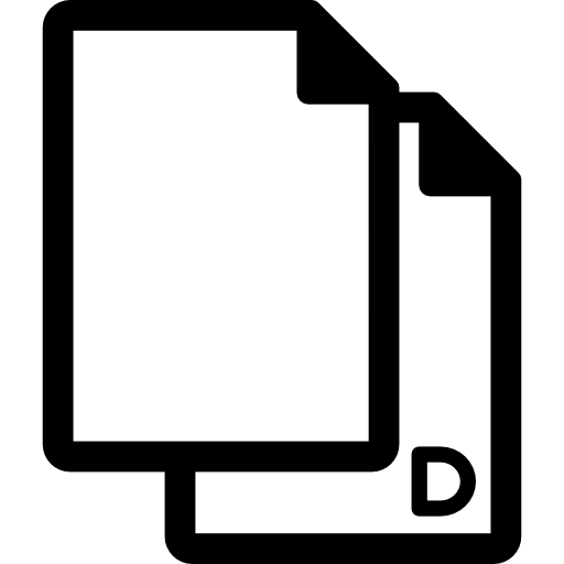 512x512 Duplicate Document Icons Free Download