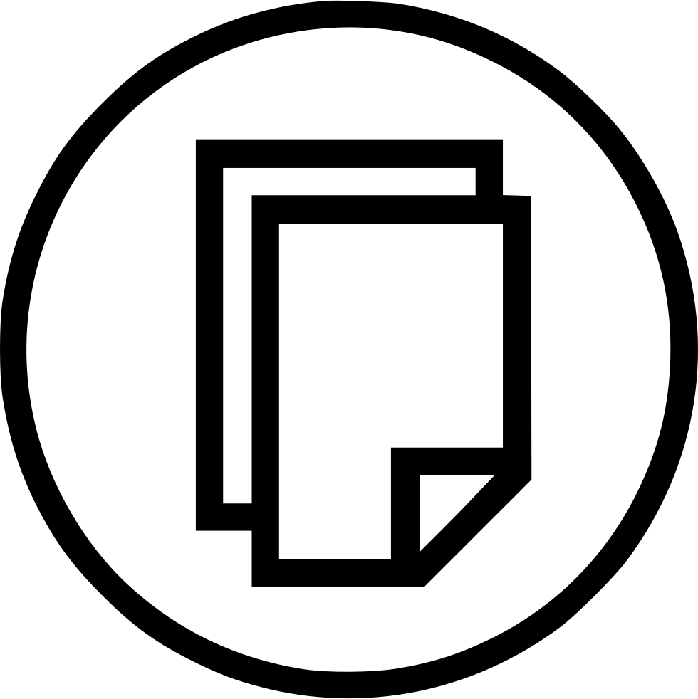 980x982 Page Paper Copy Tool Duplicate Clone Png Icon Free Download