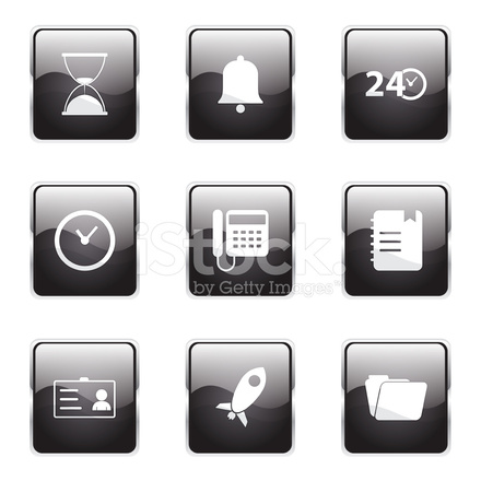 Time Duration Square Vector Black Button Icon Design Set Stock 440x440 Time Duration Square Vector Black Button Icon Design Set Stock