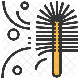 256x256 Dust Icon Of Colored Outline Style