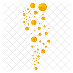 256x256 Dust Icon Of Flat Style