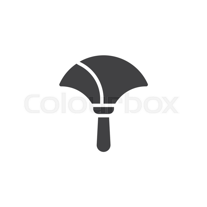 800x800 Duster Brush Vector Icon Filled Flat Stock Vector Colourbox