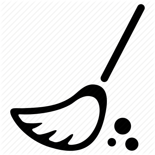 512x512 Broom, Clean, Cleaner, Cleaning, Duster, Garbage, Tool Icon